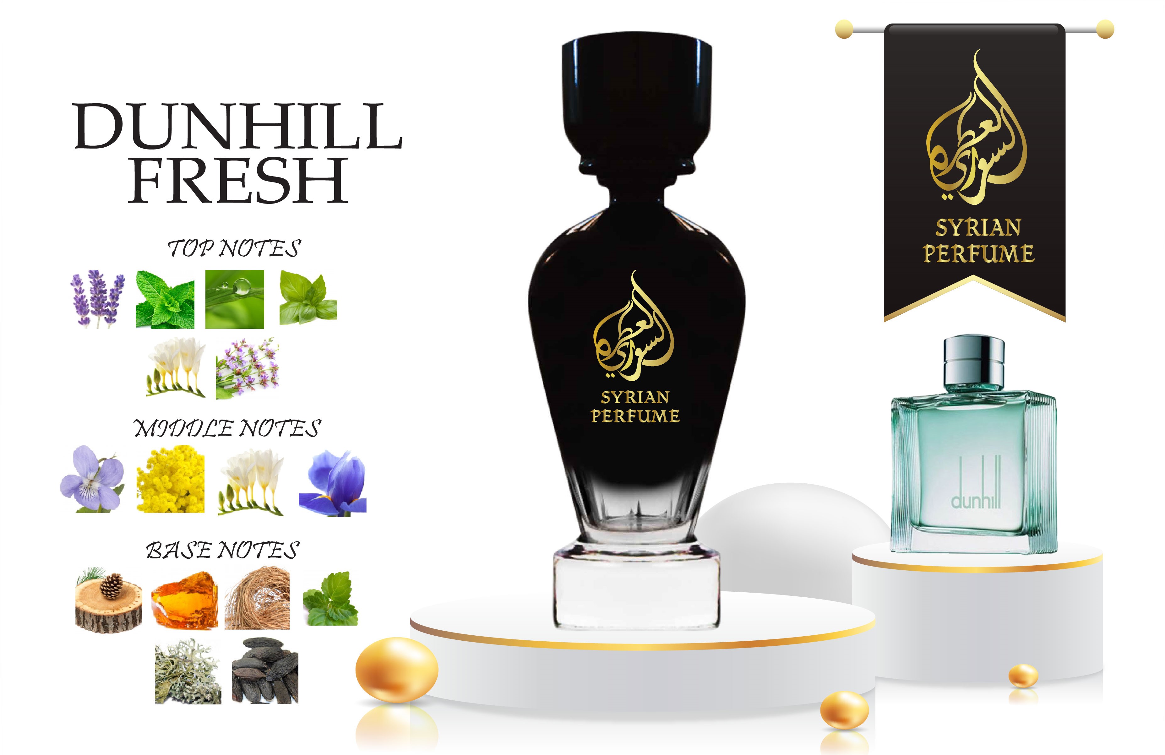 Syrian Perfume Dunhill Fresh 75ml For Him